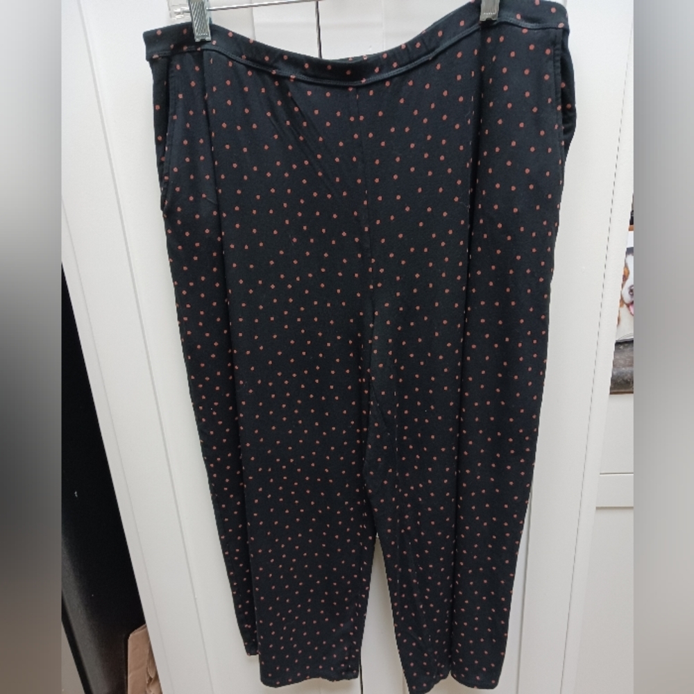 J Jill wide leg cropped pants size XLP